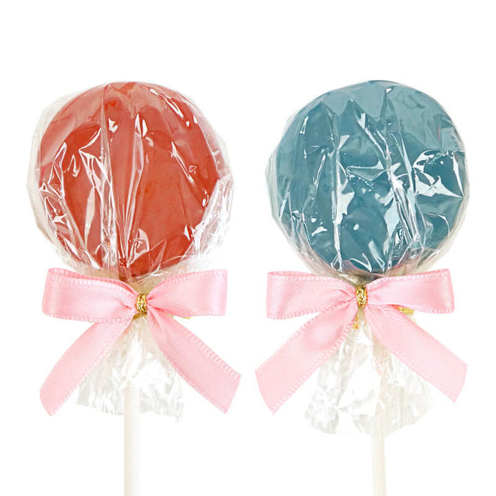 Bunte Flatpops in 2 Farben (2x6 Stück)