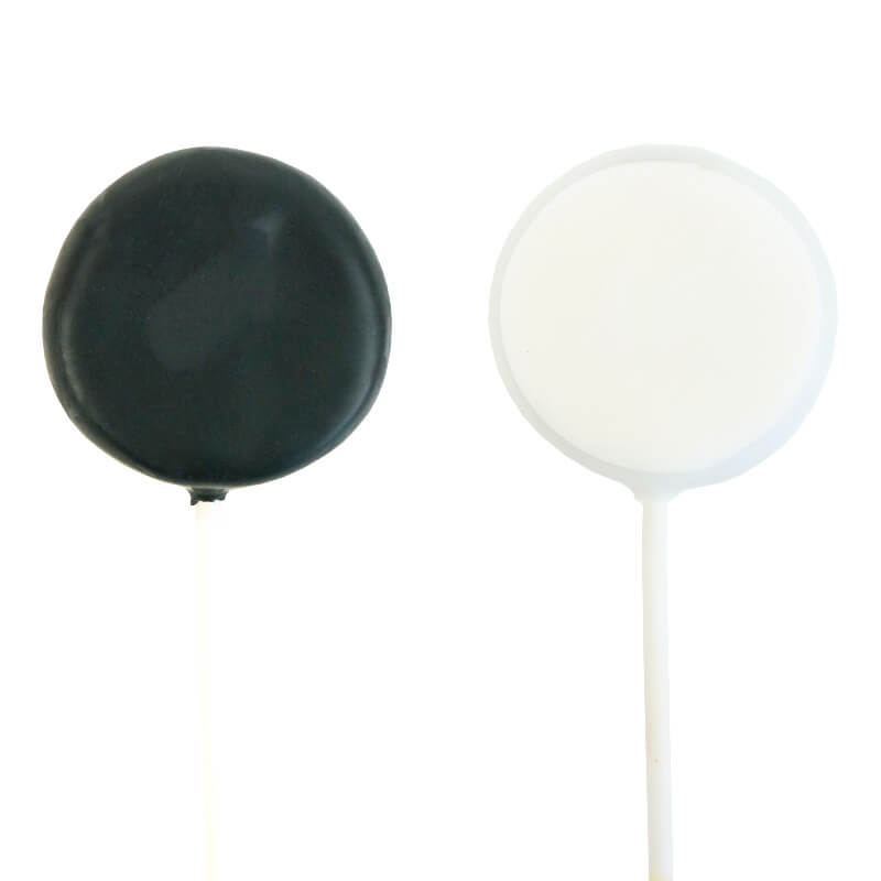 Bunte Flatpops in 2 Farben (2x6 Stück)