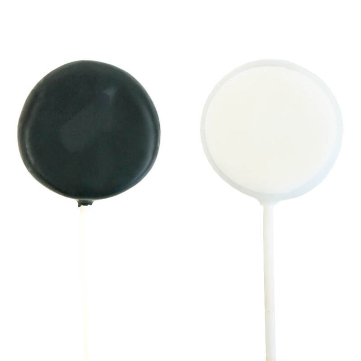 Bunte Flatpops in 2 Farben (2x6 Stück)