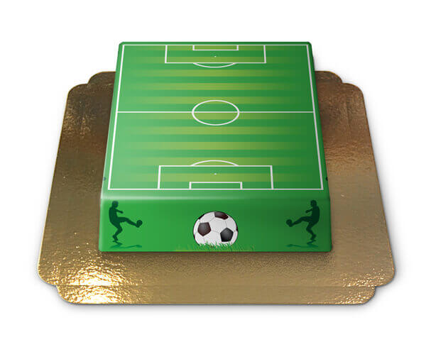 Fußballfeld-Torte