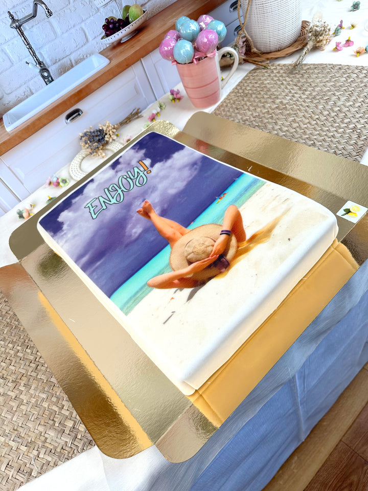 Fototorte L - 39 x 27 cm