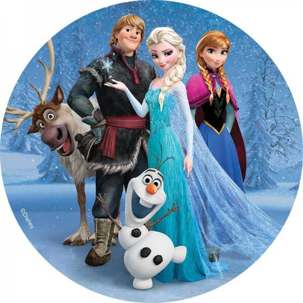 Frozen® Tortenaufleger