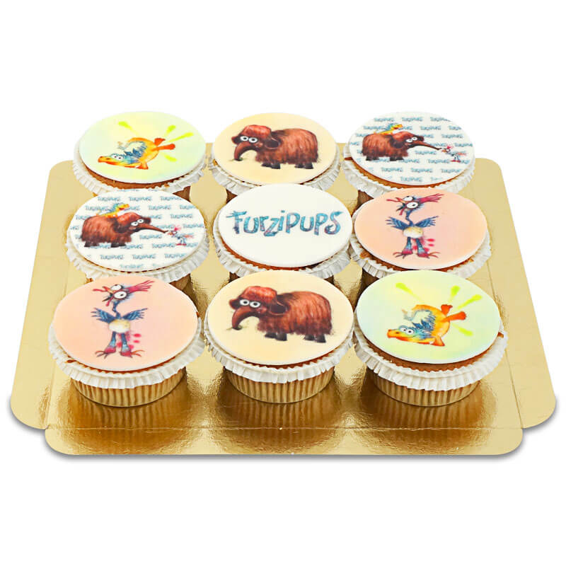 Drache Furzipups & seine Freunde Cupcakes (9 Stück)