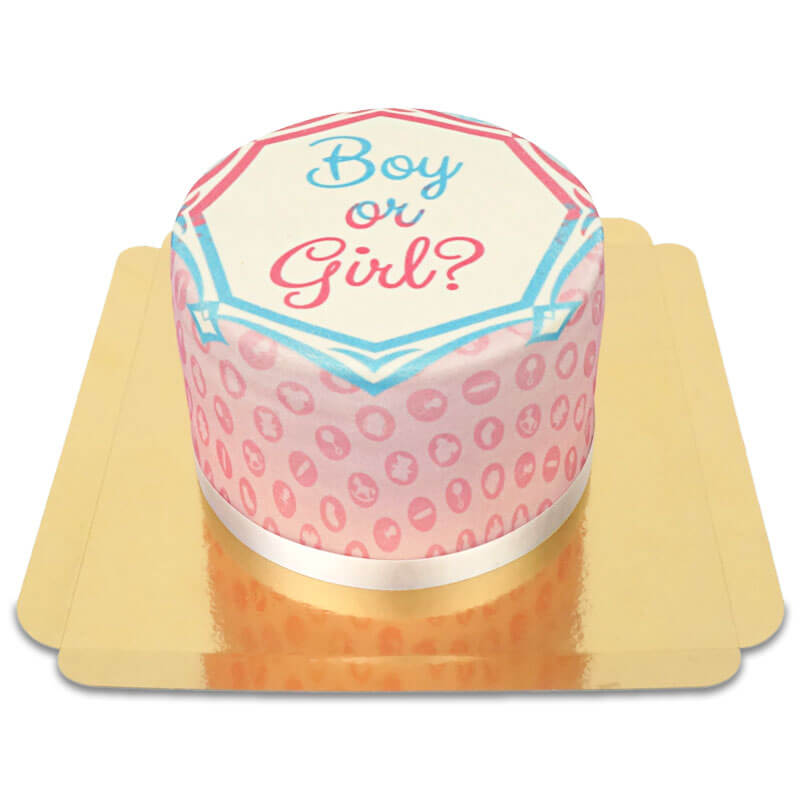 Deluxe Gender Reveal Torte