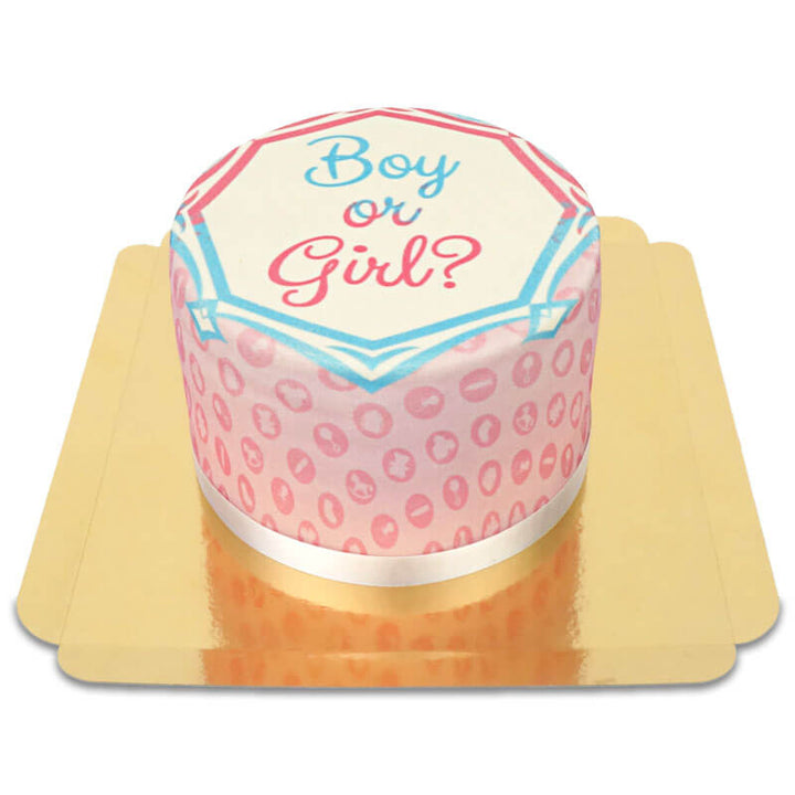 Deluxe Gender Reveal Torte