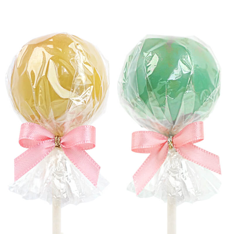 Bunte Cake-Pops in 2 Farben (2x6 Stück)