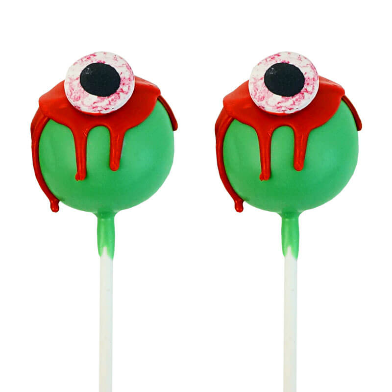 Einäugige Halloween Cake-Pops (12 Stück)