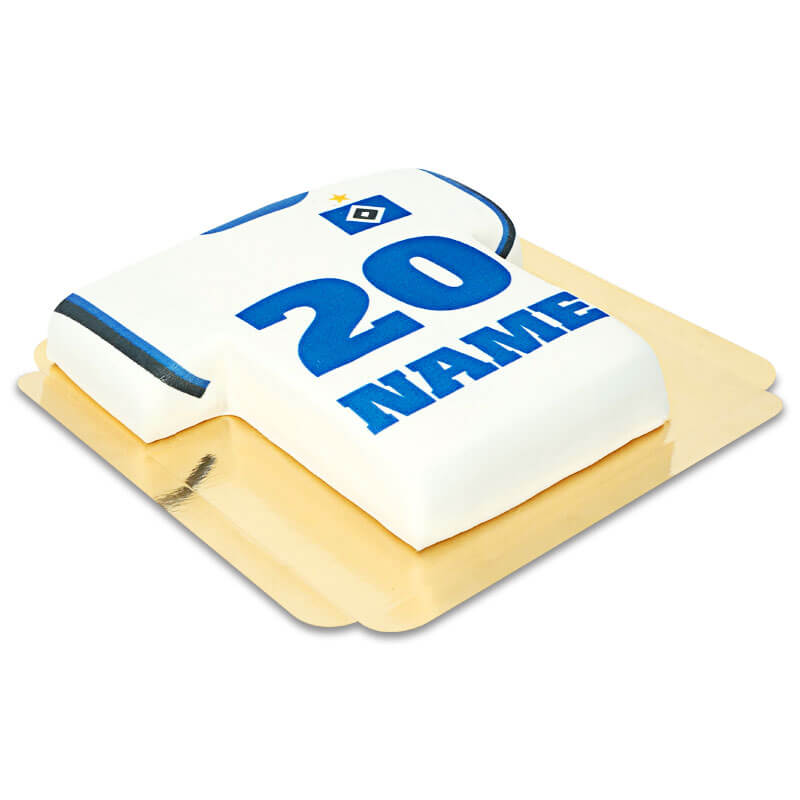 HSV Trikot-Torte Weiß