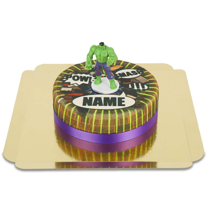 Hulk® auf Comic-Torte