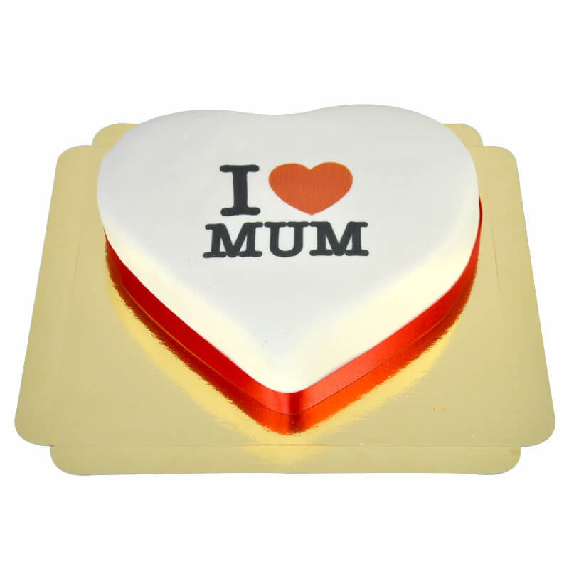 I Love Mum-Herztorte