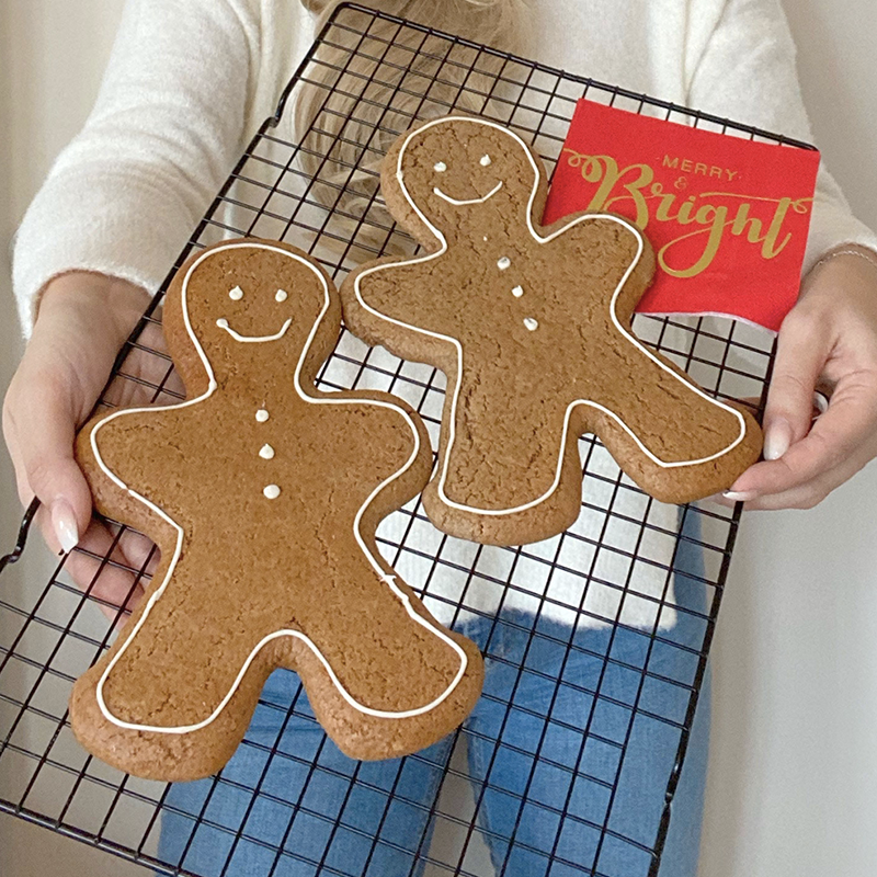 Lebkuchenmänner zum Verzieren, 2 Stück