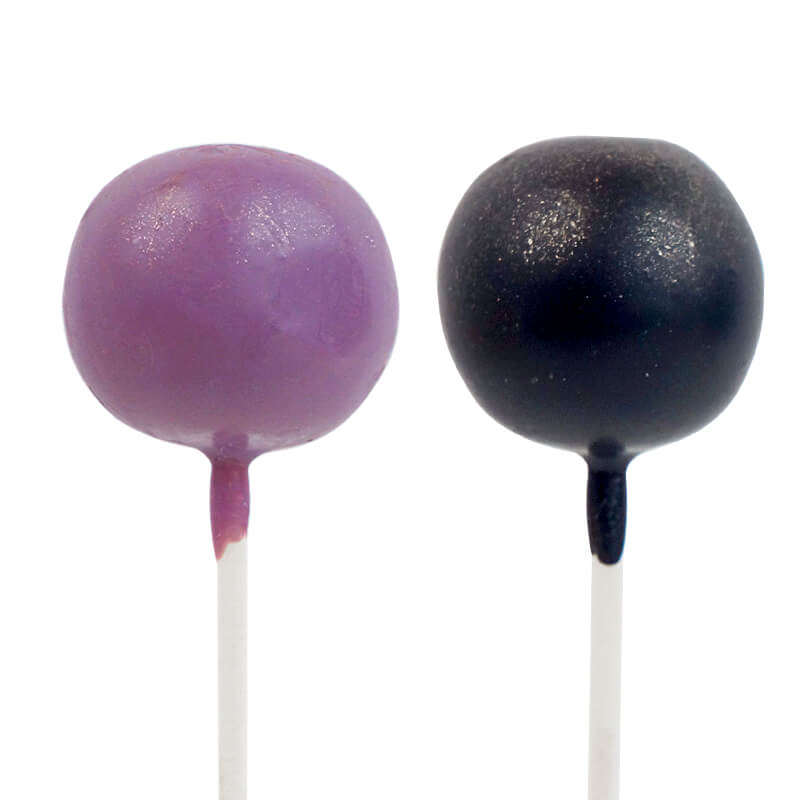 Bunte Cake-Pops in 2 Farben (2x6 Stück)