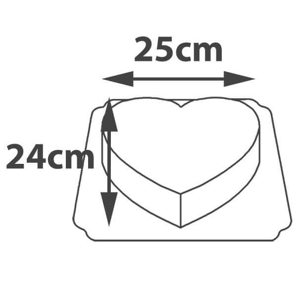 Für meinen Schatz-Torte in Herzform