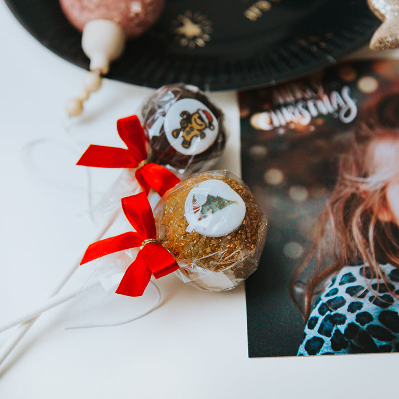 Cake-Pops "Weihnachten" (12 Stück)