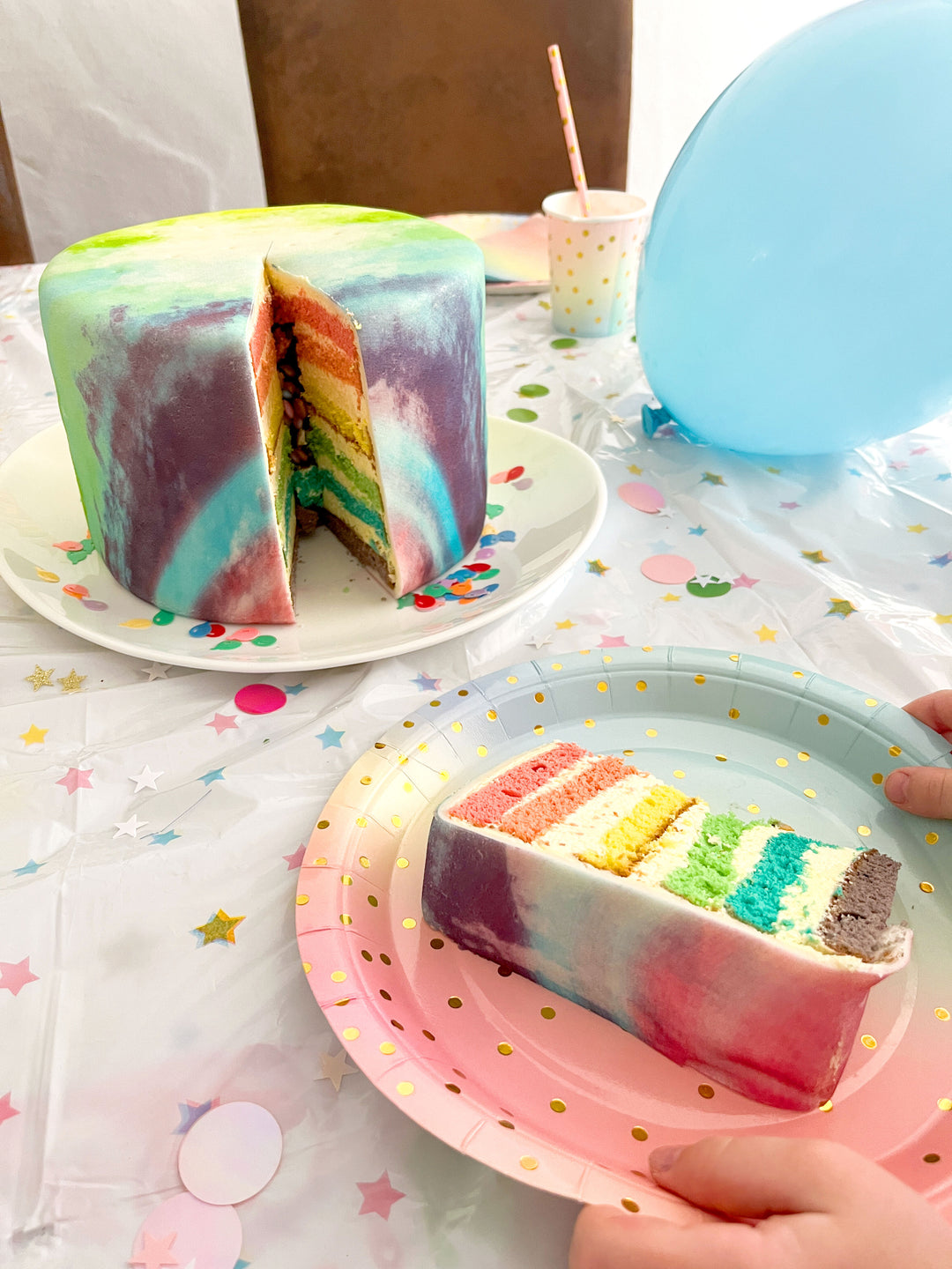 Rainbow Pride-Torte