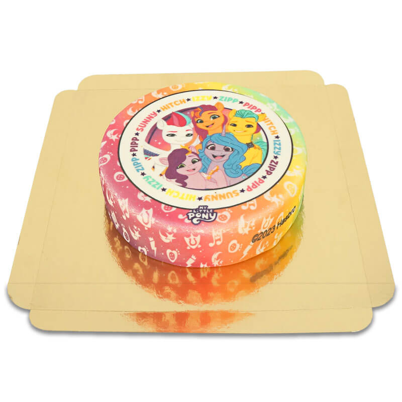 My little Pony Regenbogen-Torte