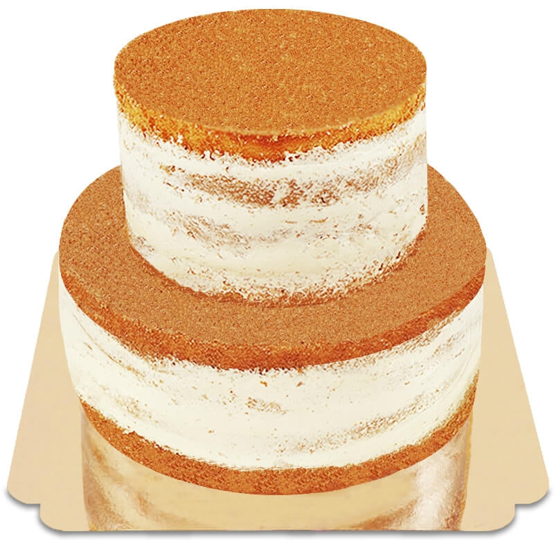 Naked Cake, Hochzeitstorte