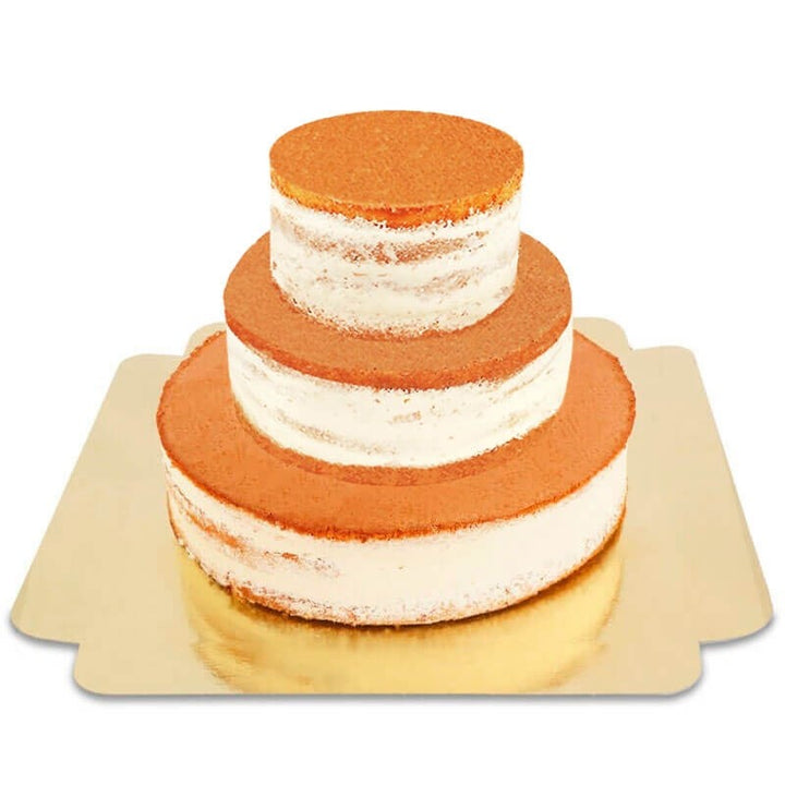 Naked Cake, Hochzeitstorte