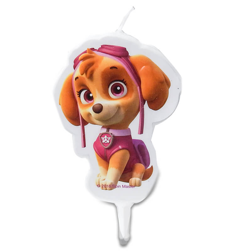 Paw-Patrol® Tortenkerze Skye