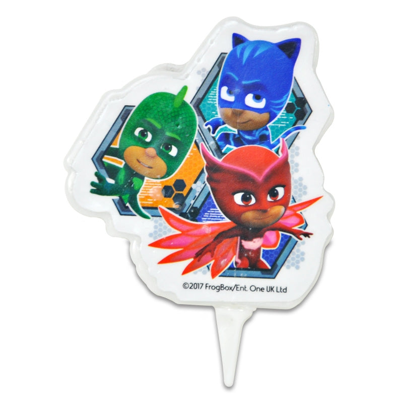 PJ-Masks-Tortenkerze