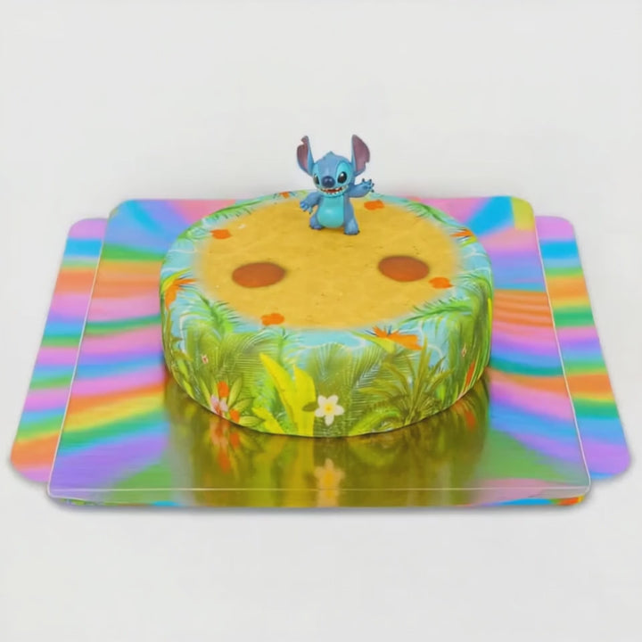 Stitch® auf Tropenstrand-Torte