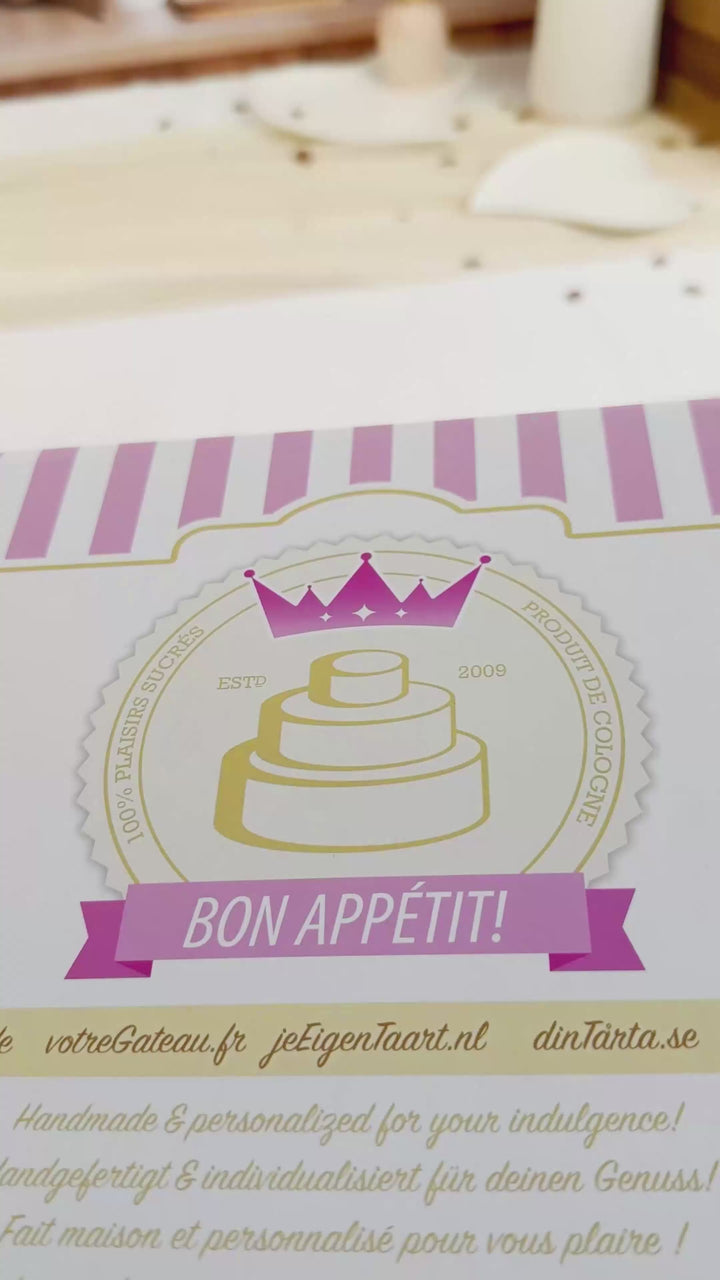 Foto-Keks, Rund (12 Stück)