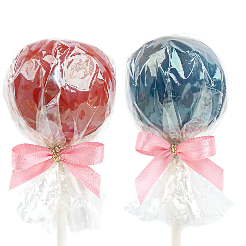 Bunte Cake-Pops in 2 Farben (2x6 Stück)