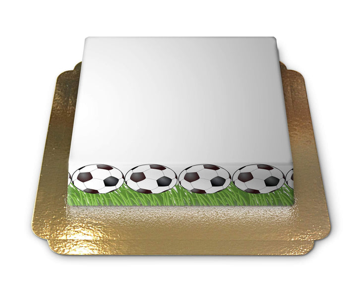 Fototorte im Fußball-Design