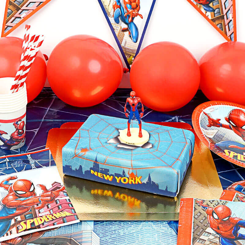 Spiderman® Partyset inkl. Torte