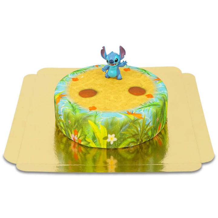 Stitch® auf Tropenstrand-Torte