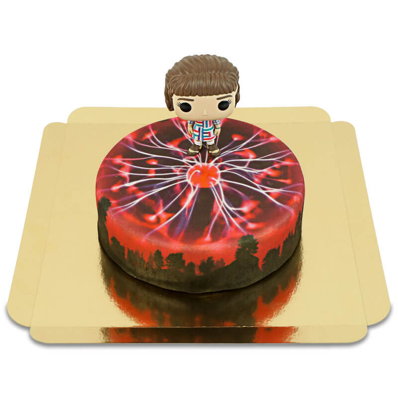 Stranger Things®-Figur auf Phänomen-Torte