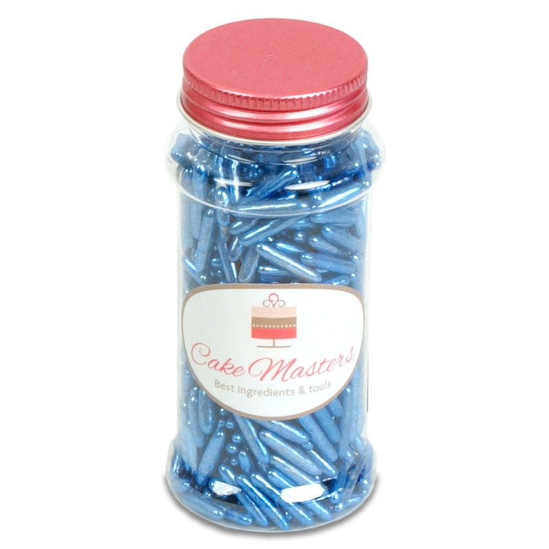 Zuckerstangen Deko Blau 80g