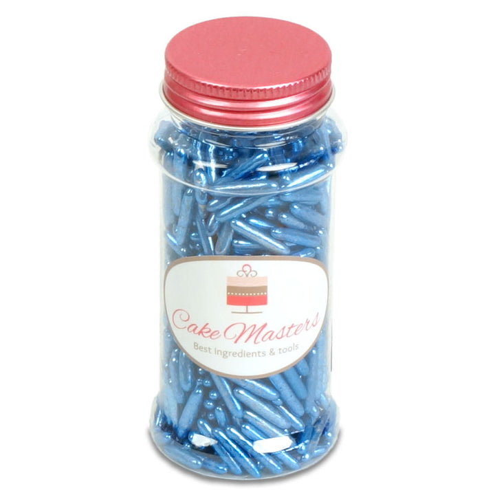 Zuckerstangen Deko Blau 80g