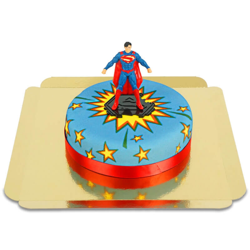 Superman® auf Comic-Torte