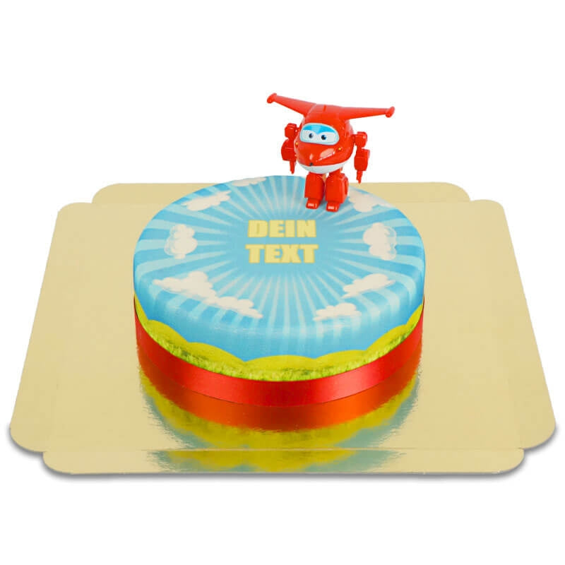 Super Wings® Jett auf Wolken-Torte