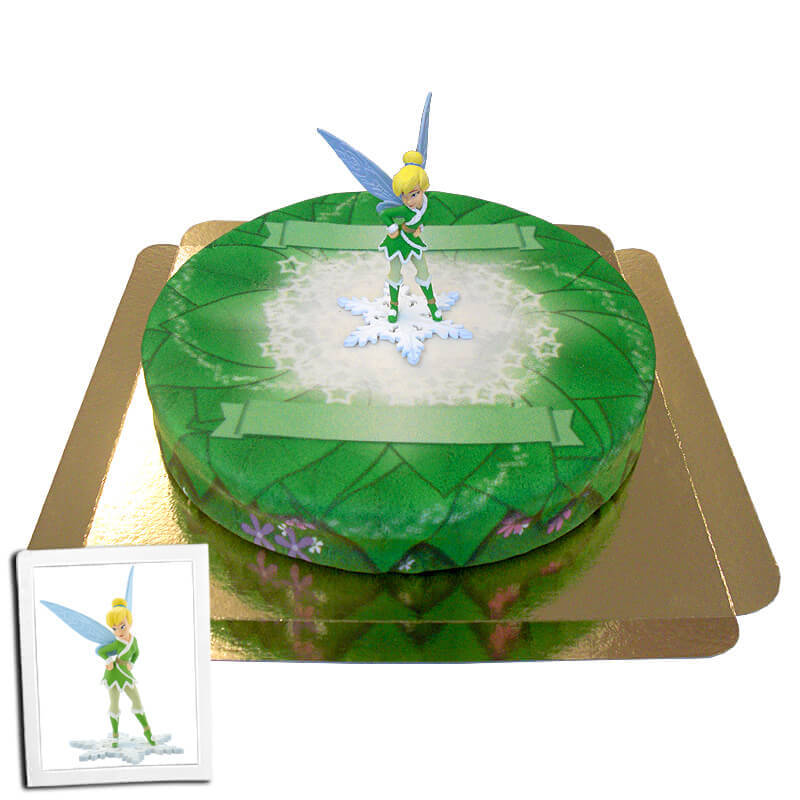 Tinkerbell® auf Sommerwald-Torte