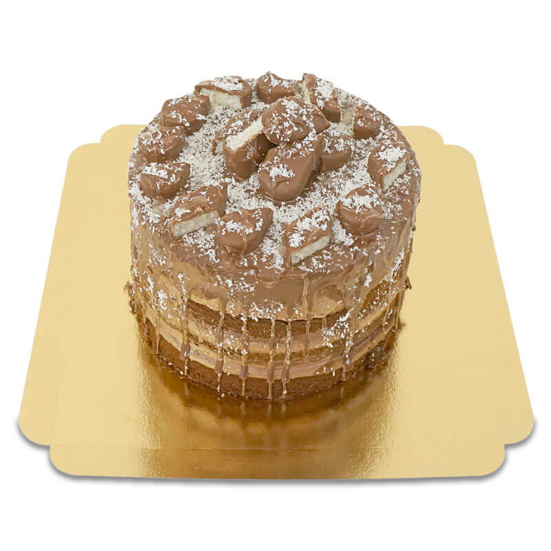 Torte mit BOUNTY® Riegeln