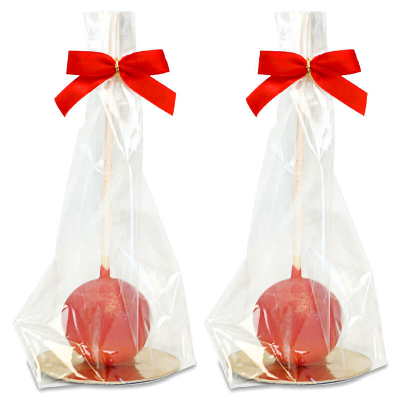 Valentinstags-Deluxe-Cake-Pops Rot (10 Stück)