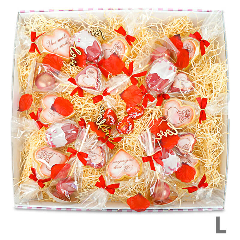 Valentinstagsgeschenkbox - Rot
