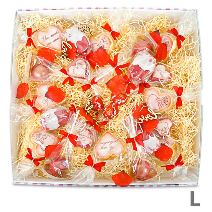 Valentinstagsgeschenkbox - Rot