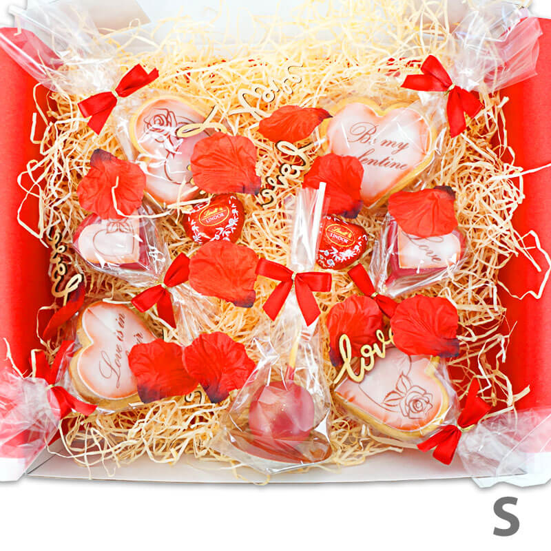 Valentinstagsgeschenkbox - Rot