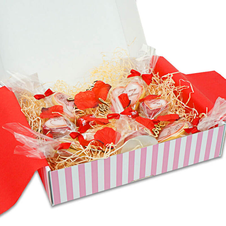 Valentinstagsgeschenkbox - Rot