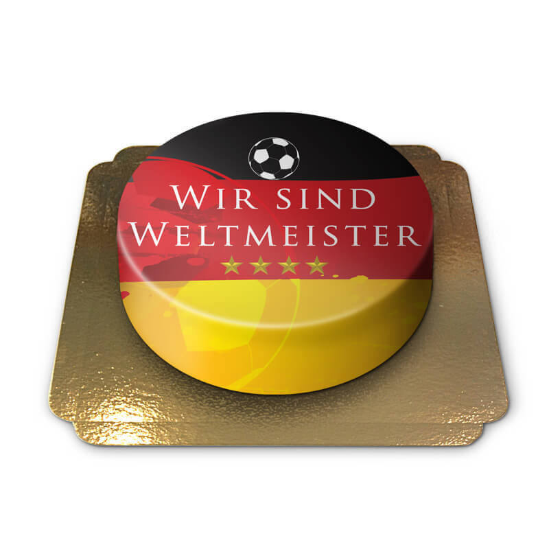 WIR SIND WELTMEISTER Torte